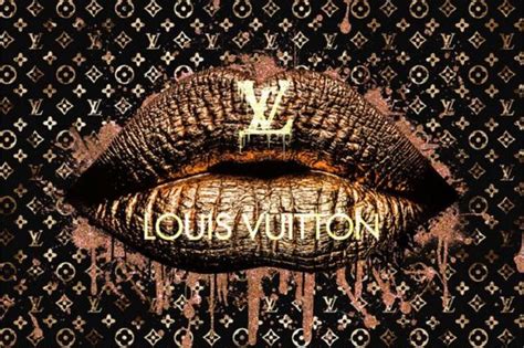 lippen goud Louis Vuitton 